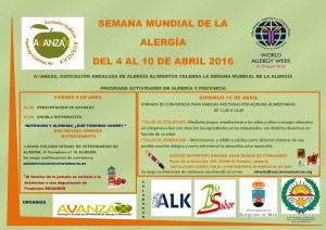 Cartel Almería Semana Mundial Alergia 2016